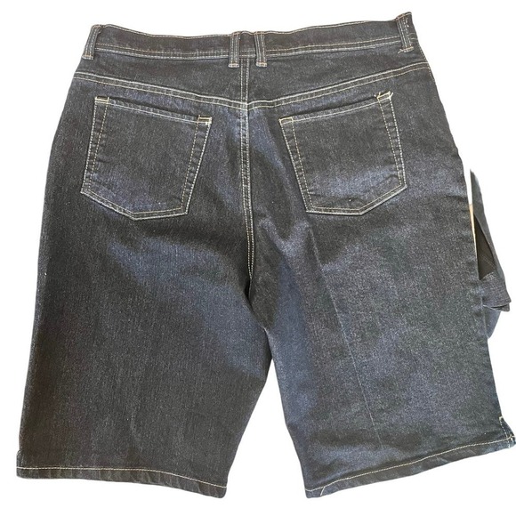 Gloria Vanderbilt Bermuda Shorts, Denim, Size 14 - Picture 2 of 5